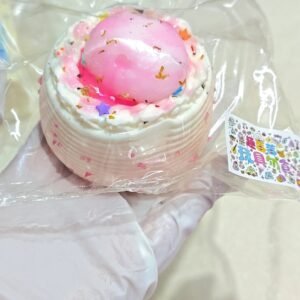 183006 Qumeimei Lychee Rose Jelly Cake (Rice Cake Clay Texture Series) / 趣莓莓 荔枝玫瑰冻蛋糕（年糕泥触感系列）