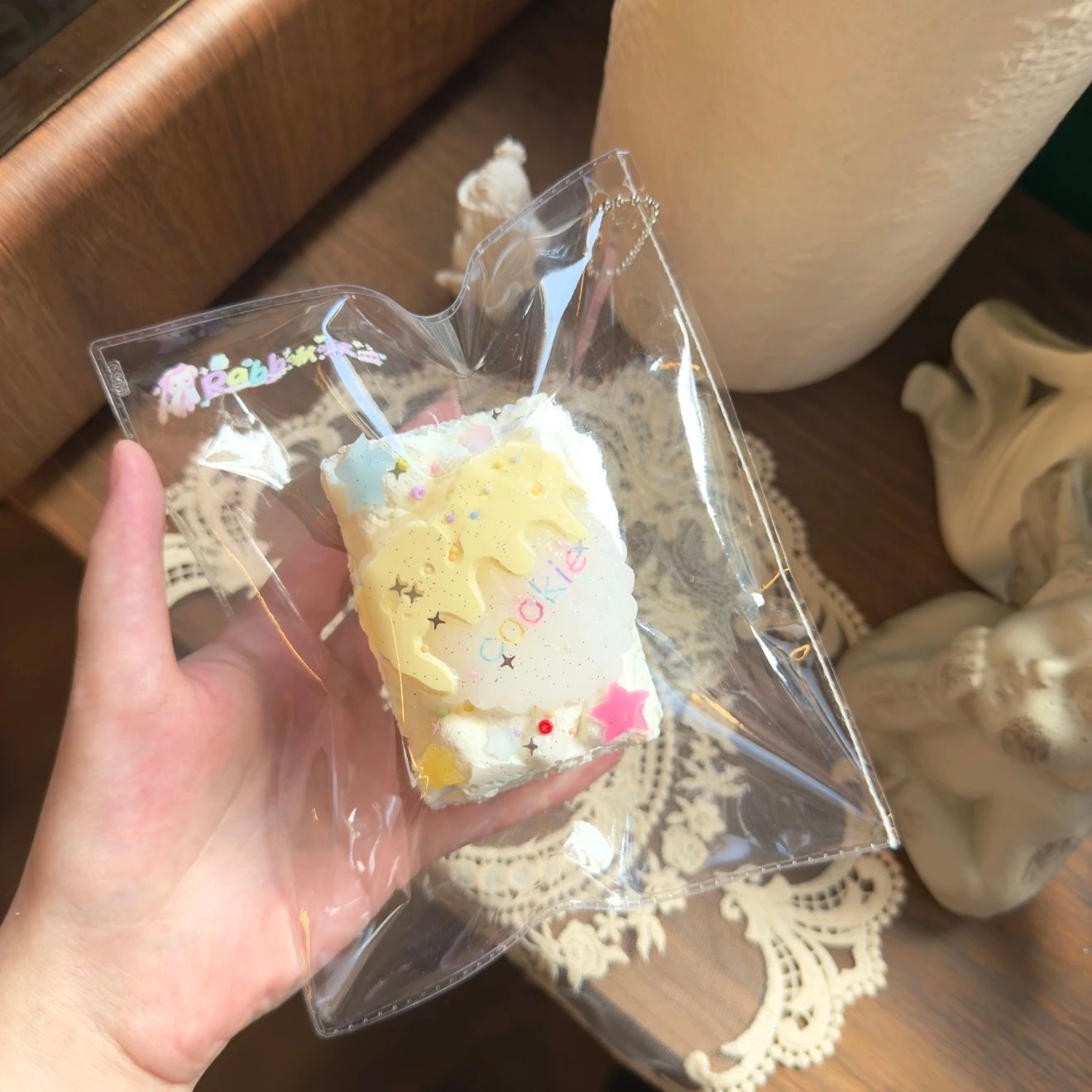 106012 Rabb Cookie Sachima (Yogurt Clay Texture Series) / Rabb 啾啾 クッキーサチマ (ヨーグルトクレイ触感シリーズ)