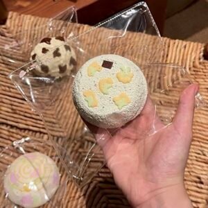 95018 Well Rested Again Squishy Cream Grape Round Cake (Dry Clay Oven 2.0 Texture Series) / 又睡饱了捏捏 クリームグレープ丸ケーキ (ドライクレイオーブン2.0触感シリーズ)