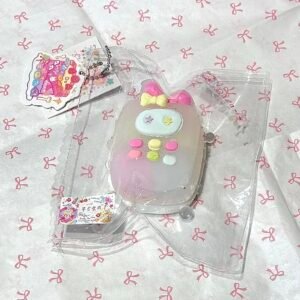 130000 Sasa Rabbit Pager (Milk Candy Clay Texture Series) / 萨sasa 兔子BB机 (奶糖泥触感系列)