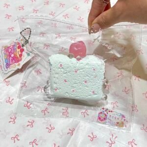 130006 Sasa Polka Dot QQ Toast (Milk Candy Clay Texture Series) / 萨sasa 波点QQ吐司 (奶糖泥触感系列)
