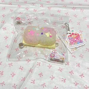 130013 Sasa Double Marshmallow - Candy Yellow (Milk Candy Clay Texture Series) / 萨sasa 二连棉花糖・糖果黄 (奶糖泥触感系列)