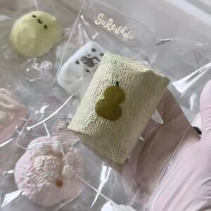 116027 Suredodo Pear Marshmallow Toast (Oven-Baked Sweet Potato Clay Texture Series) / Suredodo苏惹多多 梨マシュマロトースト (オーブン焼きスイートポテトクレイ触感シリーズ)