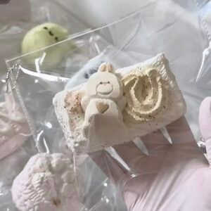 116037 Suredodo Milk Tea Bunny Toast (Oven-Baked Sweet Potato Clay Texture Series) / Suredodo苏惹多多 ミルクティーうさぎトースト (オーブン焼きスイートポテトクレイ触感シリーズ)