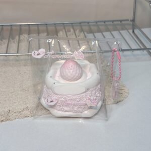 185001 Sweet Cat Nian Nian Strawberry Cream Cake / 甜猫捏捏 草莓奶油蛋糕