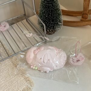 185014 Sweet Cat Nian Nian Bow Elephant / 甜猫捏捏 蝴蝶结小象