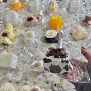 120011 Teddybear Chocolate Popcorn (Soft Squeeze-Dry Texture Series) / Teddybear チョコレートポップコーン (ソフトスクイーズドライ触感シリーズ)