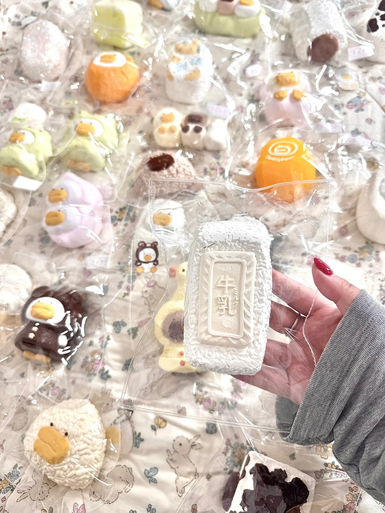 120029 Teddybear Milk Onigiri (Yogurt Cream Texture Series) / Teddybear ミルクおにぎり (ヨーグルトクリーム触感シリーズ)