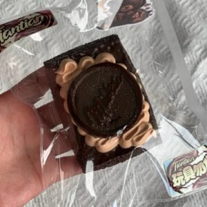 184002 TIANTIAN Chocolate Coin Toast (Glutinous Rice Cake Clay Texture Series) / 天天天天 巧克力金币吐司(糍粑泥触感系列)