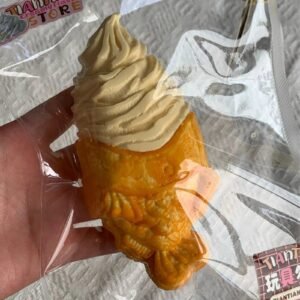 184015 TIANTIAN Vanilla Taiyaki Ice Cream (Cream Paste Clay Texture Series) / 天天天天 香草味鲷鱼烧冰淇淋(乳膏泥触感系列)