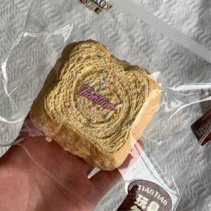 184023 TIANTIAN Original Toast (Cream Paste Clay Texture Series) / 天天天天 原味吐司(乳膏泥触感系列)