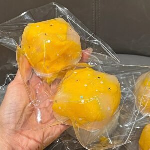 162018 Tongtong Nienie Mango Glutinous Milk Skin (Light Cream Clay Texture Series) / 彤彤的捏 芒果糯叽叽奶皮子（轻奶油触感系列）