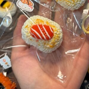 141023 Toovo Cute Salmon Tiny Rice Ball (Thick Milk Clay Texture Series) / Toovo cute 捏捏 三文鱼小饭团 小款 (厚乳泥触感系列)