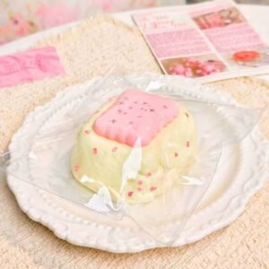98005 Umai Sakura Marshmallow Cookie (Light Cream Clay Texture Series) / Umai.捏捏 桜マシュマロクッキー (ライトクリームクレイ触感シリーズ)