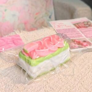 98010 Umai Spring Sakura Guava Cake (Fluffy Cream Clay Texture Series) / Umai.捏捏 春桜グアバケーキ (ふわふわクリームクレイ触感シリーズ)