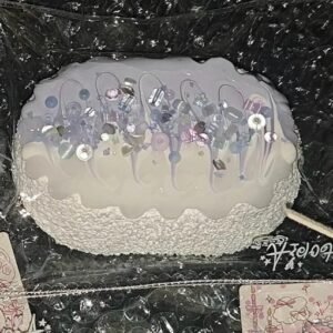 124009 Victoria Kuangnie Purple White Large Senbei / 维多利亚狂捏 紫白大仙贝