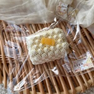 86012 Vanilla Bapu Cream Flower Milk Brick (Rich Chewy Clay Texture Series) / 香草吧噗 クリームフラワーミルクブリック (濃厚もちもちクレイ触感シリーズ)