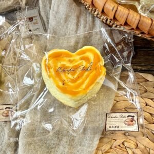 201015 Wandou Heart Cream Roll (Dry Cream Texture Series) / wandou捏捏 爱心奶油卷（干奶油触感系列）