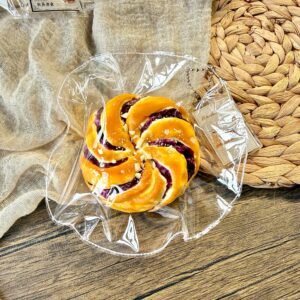 201018 Wandou Blueberry European Bun (Dry Cream Texture Series) / wandou捏捏 蓝莓欧包（干奶油触感系列）