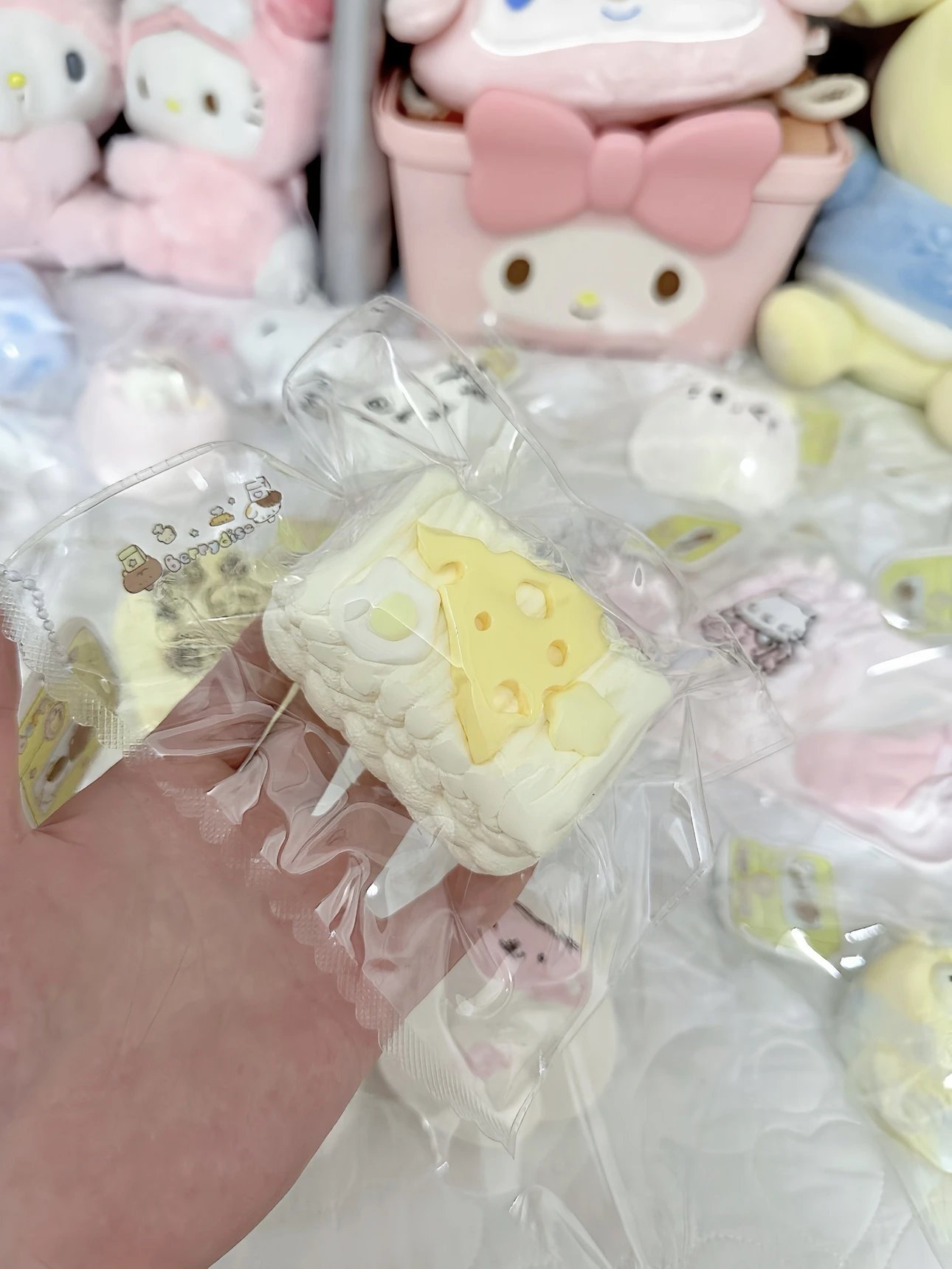 36014 Womei Zhao Le Nie Cheese Custard Stacked Cream (Glutinous Cream Clay Texture Series) / 我莓招了捏 芝士蛋奶叠叠奶油(糯奶油触感系列)