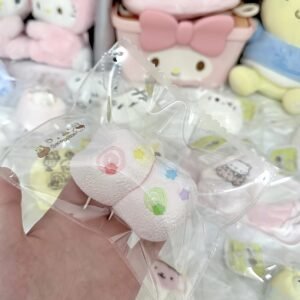 36021 Womei Zhao Le Nie Star Double Cat Head (Glutinous Cream Clay Texture Series) / 我莓招了捏 星星二连猫猫头（糯奶油触感系列）