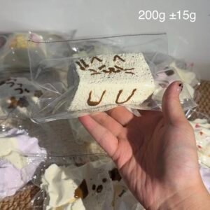 158001 Wutiao Bear Nienie Kitten Short Toast (Cream Paste 1.0 Texture Series) / 五条熊捏捏 小猫短吐司 (奶膏1.0触感系列)