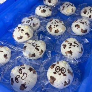 158008 Wutiao Bear Nienie Random Expression Bun (Sticky Clay Texture Series) / 五条熊捏捏 表情包随机发 (黏糊泥触感系列)