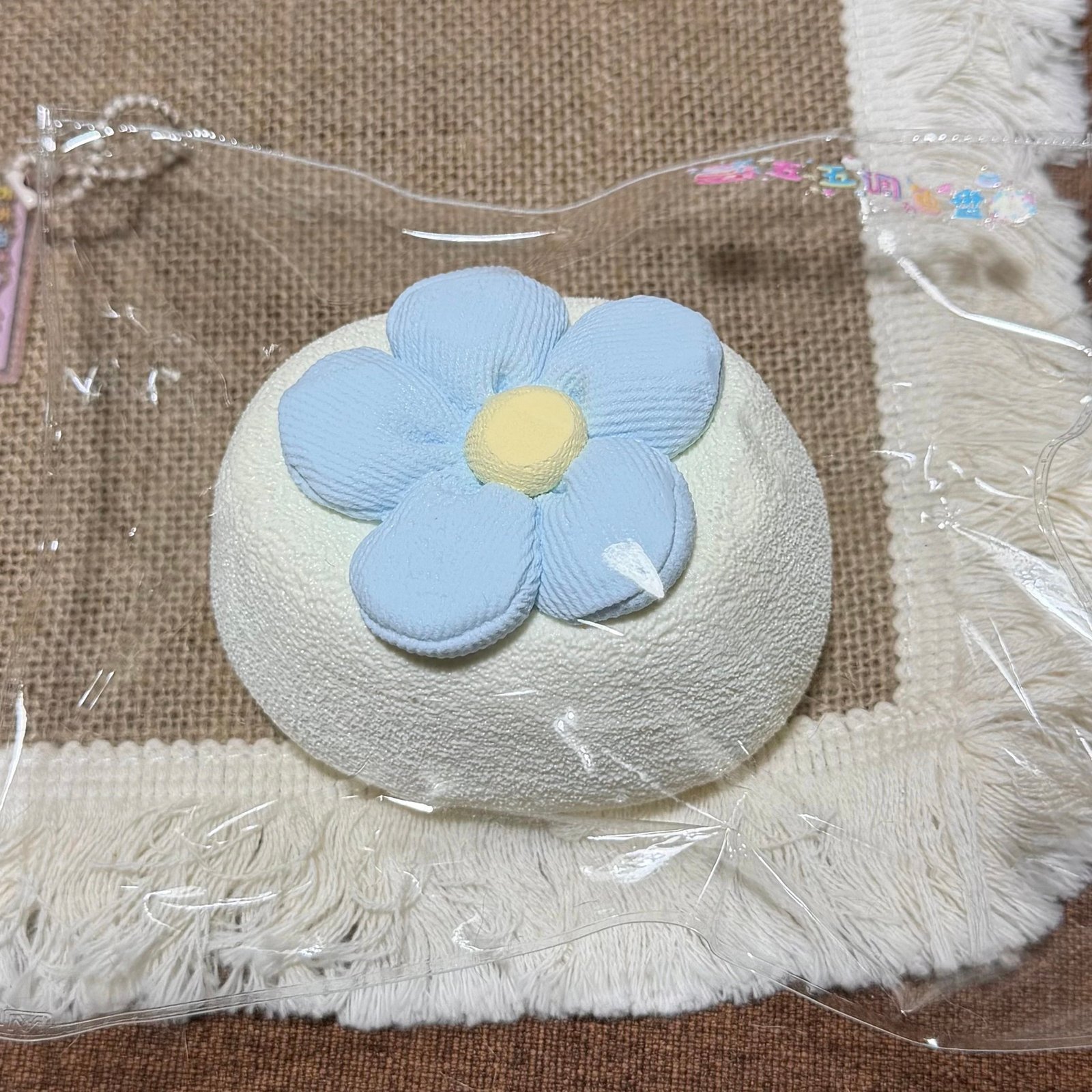 112002 Wuwu Studio Blue Flower Senbei / 五五studio 青い花せんべい