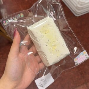 190001 Xiaolv Nian Nian Cheese Block (Giant Soft Clay Texture Series) / 小绿今天捏什么2号店 干酪块(巨软泥触感系列)