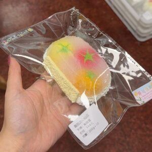 190017 Xiaolv Nian Nian Tomato Filled Senbei (Rice Cake Clay Texture Series) / 小绿今天捏什么2号店 番茄流心仙贝（年糕泥触感系列）