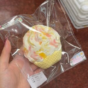 190019 Xiaolv Nian Nian Mango Pomelo Sago Snow Top Ice Cream (Wet Cheese Clay Texture Series) / 小绿今天捏什么2号店 杨枝甘露雪顶冰淇淋（湿酪泥触感系列）