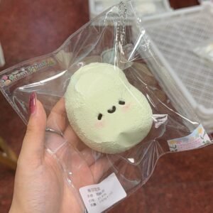 190022 Xiaolv Nian Nian Broad Bean Baby (Wet Cheese Clay Texture Series) / 小绿今天捏什么2号店 蚕豆宝宝（湿酪泥触感系列）
