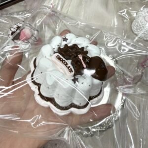 203003 Xiaotaoxian Berry Chocolate Lava Tart (Cream Clay Texture Series) / 小桃仙捏 莓巧流心挞（奶油泥触感系列）