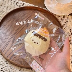 107006 12Xininl Caramel Pudding (Paper Clay Texture Series) / 12Xininl捏捏小店 キャラメルプリン (紙粘土触感シリーズ)