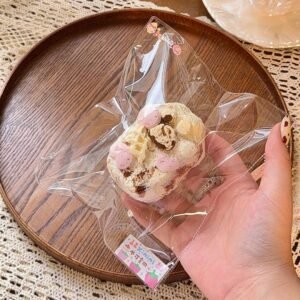 107007 12Xininl Banana Chocolate Cat Paw (Glutinous Cream Texture Series) / 12Xininl捏捏小店 バナナチョコレート猫の手 (もちもちクリーム触感シリーズ)