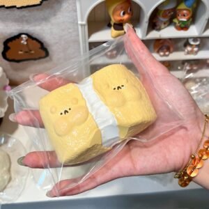 125003 Xiu Maomi Nienie Toasted Marshmallow Mouse (Burst Water Texture Series) / 修猫咪捏捏 烤棉花糖鼠鼠 (爆浆水感触感系列)