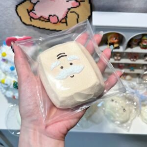 125010 Xiu Maomi Nienie Grandpa Tofu (Burst Water Texture Series) / 修猫咪捏捏 老头豆腐 (爆浆水感触感系列)