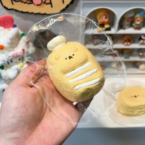 125020 Xiu Maomi Nienie Baguette Chef Mouse (Glutinous Cream Texture Series) / 修猫咪捏捏 法棍厨鼠 (糯奶油触感系列)