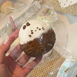 31021 Xiao Masheng Chocolate Rice Seal Ball / 小麻生捏 巧米海豹团