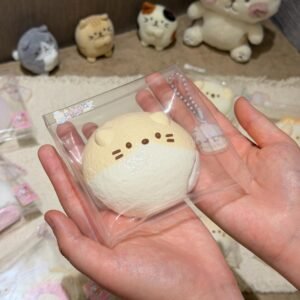 178010 Xiao Shui Yi Cat Dango Large (Bursting Water Cream Clay Texture Series) / 小睡伊 猫猫团子大号（爆浆水奶油）