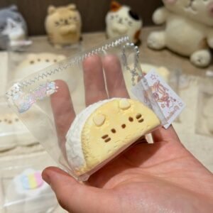 178014 Xiao Shui Yi Cat Filled Bread (Bursting Water Cream Clay Texture Series) / 小睡伊 猫猫夹心面包（爆浆水奶油）