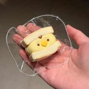 178029 Xiao Shui Yi Chick Bread (Cream Soft Clay Texture Series) / 小睡伊 小鸡面包（奶油软泥）
