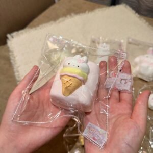 178066 Xiao Shui Yi Bunny Marshmallow (Cream Soft Clay Texture Series) / 小睡伊 小兔棉花糖(奶油软泥)