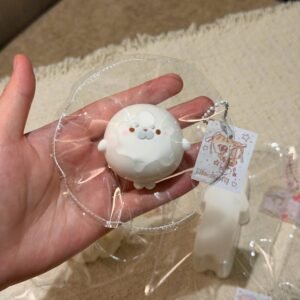 178068 Xiao Shui Yi Seal Mini Dango (Cream Soft Clay Texture Series) / 小睡伊 海豹小团子（奶油软泥）