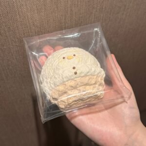 178069 Xiao Shui Yi Snowman Ice Cream (Bursting Water Cream Clay Texture Series) / 小睡伊 雪人冰淇淋（爆浆水奶油）