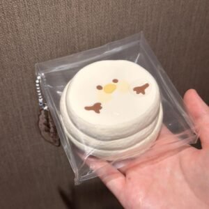 178070 Xiao Shui Yi Snowman Biscuit (Bursting Water Cream Clay Texture Series) / 小睡伊 雪人饼（爆浆水奶油）
