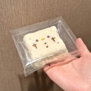 178078 Xiao Shui Yi Snowman Toast (Bursting Water Cream Clay Texture Series) / 小睡伊 雪人吐司（爆浆水奶油）
