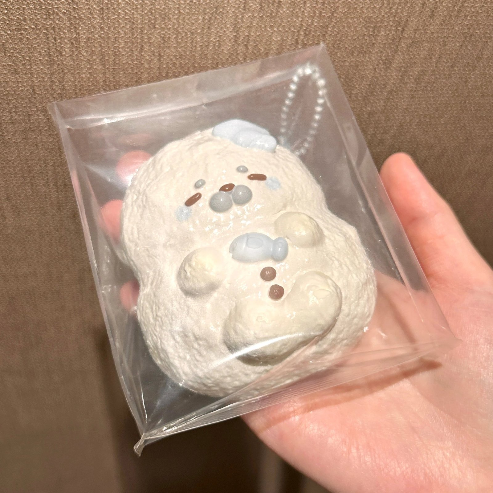 178079 Xiao Shui Yi Seal Snowman (Bursting Water Cream Clay Texture Series) / 小睡伊 海豹雪人(爆浆水奶油)