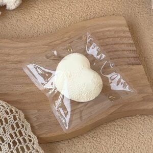 173043 Xiao Ya Cai Cai Heart Sugar Candy (Frozen Clay Texture Series) / 小牙菜菜 爱心砂糖糖果(冰冻泥)