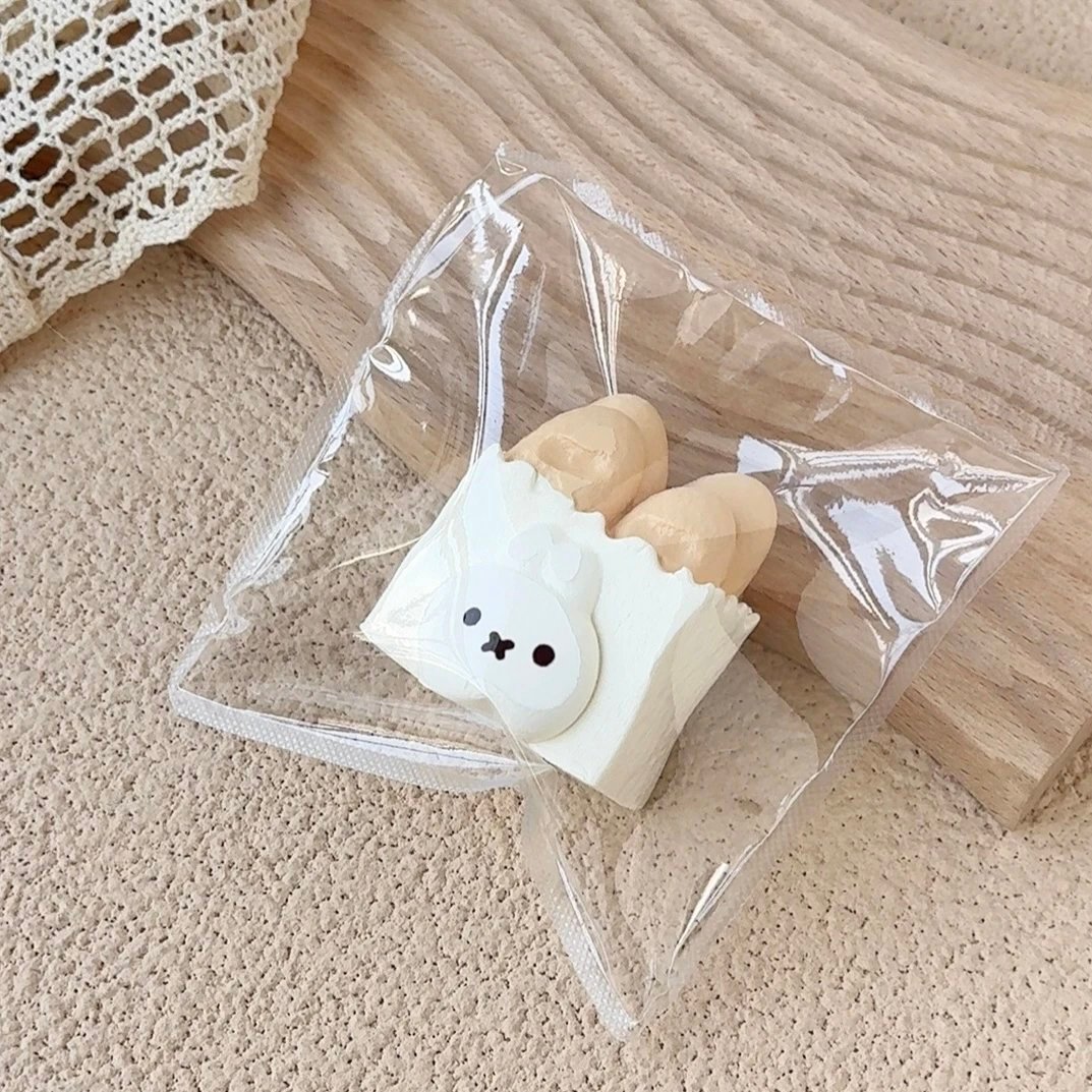 173046 Xiao Ya Cai Cai Bag of Bread (Frozen Low-Resistance Clay Texture Series) / 小牙菜菜 一袋面包(冰冻降阻版)